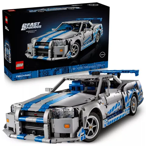 LEGO Technic 2 Fast 2 Furious Skyline GT-R R34 Car 42210 Sealed
