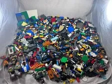 LEGO 13+ Lbs Bulk Lot Partial Builds/Assembled Vehicles Etc Lot