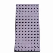 LEGO Lavender 8 X 16 STUD Baseplate 2.5” X 5” PIECE #3865 92438 Bricks Building