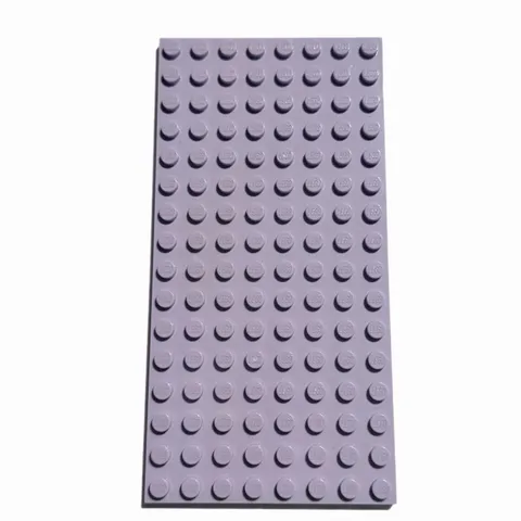 LEGO Lavender 8 X 16 STUD Baseplate 2.5” X 5” PIECE #3865 92438 Bricks Building
