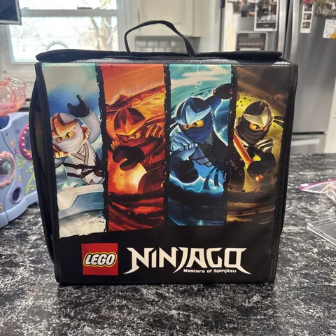 2012 Lego Ninjago Masters Of Spinjitzu Battle Arena Storage Case Carrying Case