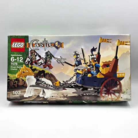 LEGO Castle Fantasy Era King's Battle Chariot 7078 103 pcs NIB Sealed & Complete