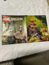 LEGO ADVENTURERS SERIES SPIDER'S SECRET 5936 Instructions Booklet Only