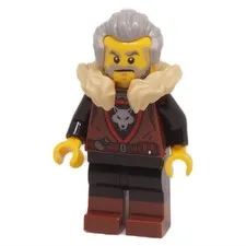 LEGO Wolfpack Minifigure bdp284 Castle BrickLink Designer Program Warrior