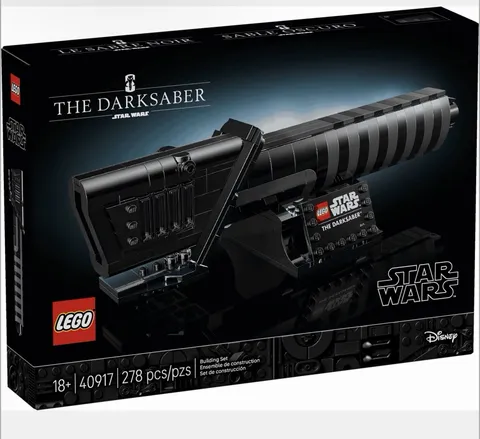 IN HAND! Lego #40917: Star Wars The Darksaber GWP: Brand New in Box