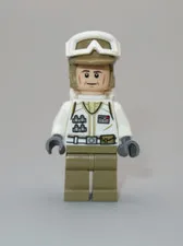 LEGO Star Wars Hoth Rebel Pilot Trooper backpack minifigure 75259