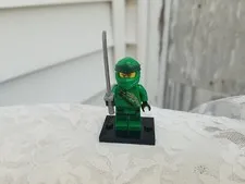 Lego Minifigure Lloyd Legacy Dark Green Sash njo0490 Ninjago 2019 Rare 2 Faces