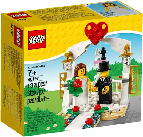 LEGO Wedding Favor Set 2018 40197 132 Piece Set