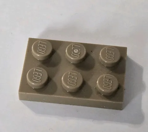 LEGO Parts - Dark Tan Plate 2 x 3 - No 3021