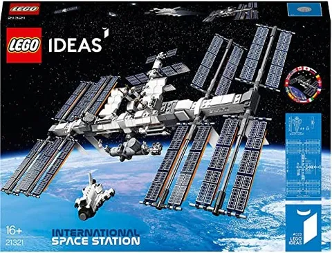 LEGO Ideas International Space Station 21321 Block Bricks Display Model