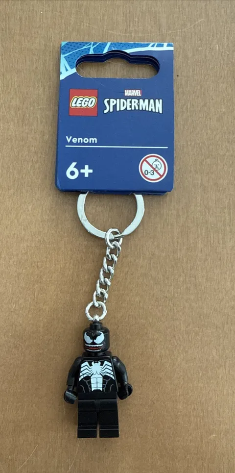 Lego Marvel Venom Minifigure Key Chain 854006 - NEW