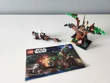 LEGO Star Wars: Ewok Attack (7956) W/ Minifigures and Instructions