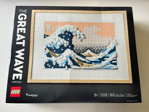 NEW Lego 31208 The Great Wave Hokusai Art 1810 Pcs Building Block SEALED $100