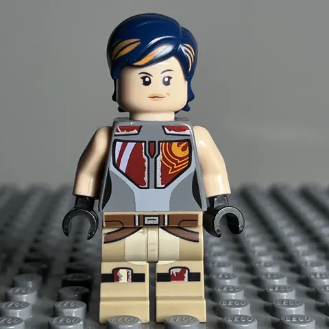 LEGO STAR WARS Sabine Wren Minifigure (sw0616) (Rebels, Sets 75090 75106) - 2J