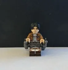 LEGO Attack on Titan Levi Ackerman minifigure custom pad printed