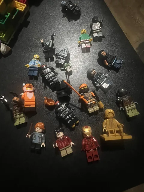 Lego bulk lot Harry Potter Star Wars Mini Figures robotics invention system 