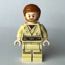 LEGO® Star Wars Obi-Wan Kenobi Minifigure Dirt Stains Jedi Master 75269 sw1082
