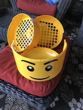 Lego Extra Large Head Storage, Sort And Store Case Complete 12” 2 Trays + Handle