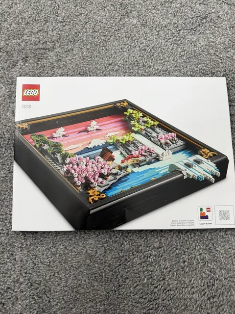 31218 LEGO INSTRUCTION BOOK ONLY manual for Art Cherry Blossom Landscape