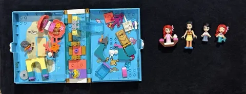 LEGO Disney Princess Ariel's Storybook Adventure Incomplete Little Mermaid