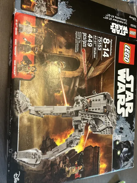 LEGO Star Wars 75153 AT-ST Walker 449 pcs Open Box, Sealed Bags Read