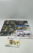 Lot Of 6 Pieces Assorted Lego Mixed Variety Instruction Manuals Booklets