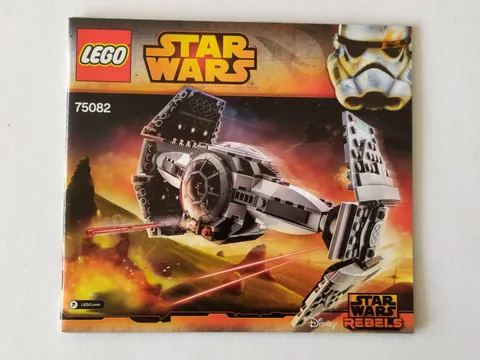 LEGO 75082 PLAN INSTRUCTION STAR WARS 75082 TIE ADVANCED PROTOTYPE