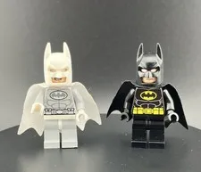 LEGO Minifigures Batman Arctic Suit SH0047, Black Suit SH0016