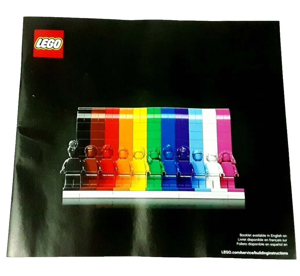 LEGO® 2022 Building Set Number 40516 Instructions Only for Everyone is Awesome
