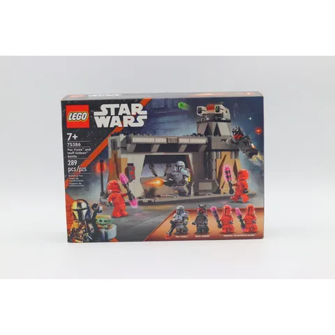LEGO Star Wars 75386 Paz Vizsla and Moff Gideon Battle The Mandalorian Set NEW