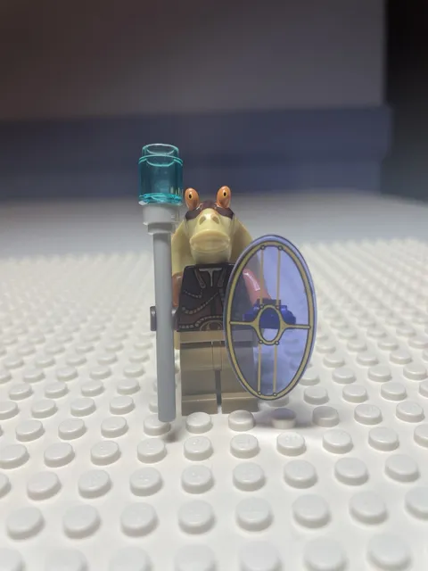 LEGO Star Wars Gungan Soldier Minifigure Printed Head SW0302 7929 9509
