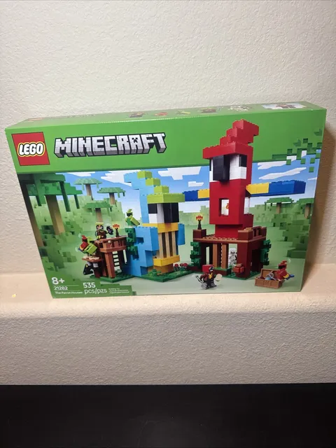 LEGO Minecraft The Parrot Houses 21282 New Sealed