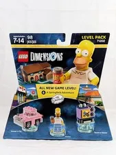 LEGO Dimensions 71202 The Simpsons Homer Level Pack New Factory Sealed Retired