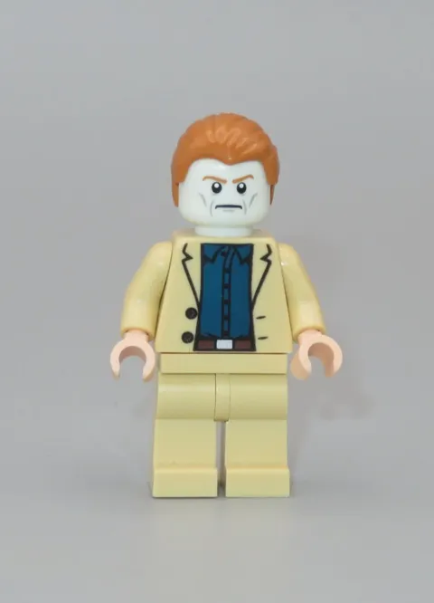 LEGO Aldrich Killian glow in the dark dual sided head Iron Man Minifigure 76006