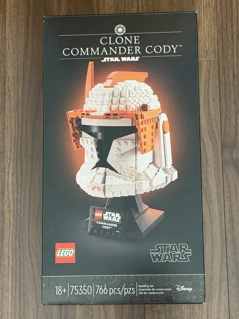 Lego Star Wars #75350 Clone Commander Cody Helmet Retired Brand New Sealed