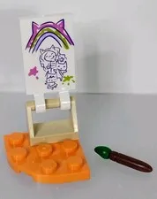 Lego Gabby's Dollhouse Easel and Paintbrush Painting 10795 Bricks Parts Pieces