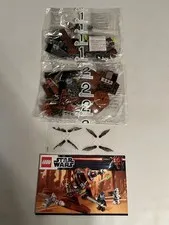 LEGO Star Wars 9491 Geonosian Cannon New Sealed Bags No Gree Minifigure or Box 