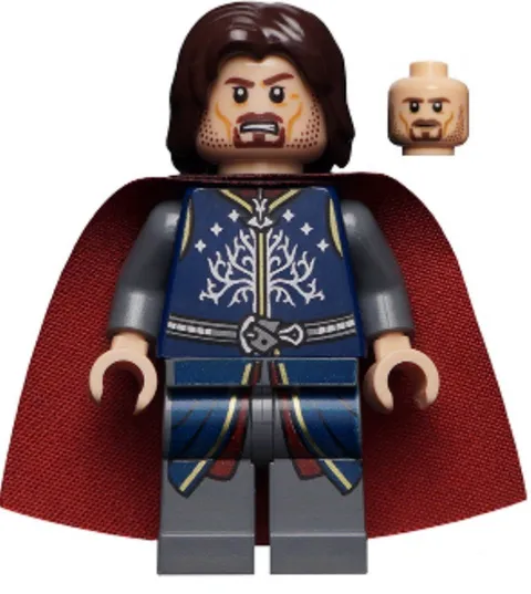 ***NEW***LEGO Lord of the Rings Aragorn Minifigure lor066 79007