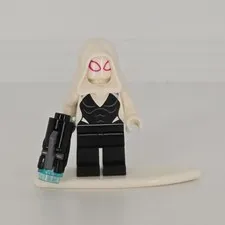 New Lego Minifigure - Ghost Spider / Spider-Gwen, White Hood (sh0543 76115 76149