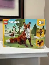 NEW*LEGO CREATOR: Forest Animals: Red Fox*3 in 1*(31154)*Sealed*Age 9+*Owl*