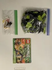 LEGO NINJAGO: Fangpyre Mech (9455) 99% Complete Missing 1 Piece
