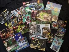 RARE/Vintage LEGO Instruction Manuals Catalogs Star Wars Space 90s/00s