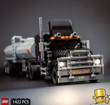 MOC LEGO BulldogMack canned truck parts package, 1422 Pieces