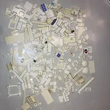 Vintage White Space Lego Lot Star Wars Lose Pieces