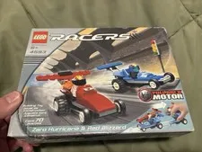 Sealed LEGO Drome Racers 4593 Zero Hurricane & Red Blizzard