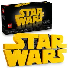 LEGO Star Wars Logo 75407 Building Set Model Kit 3D Display Sign Brand New