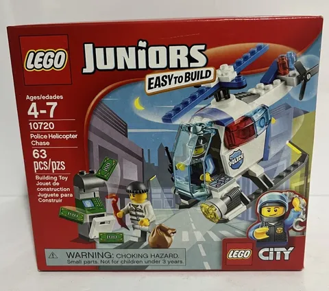 LEGO Juniors 10720 Police Helicopter Chase  Age 4-7 NEW IN  bOX SEALED
