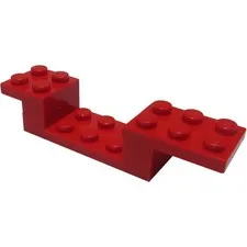 LEGO Red Bracket 8 x 2 x 1 1/3 inv.617