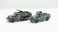 Panzerbricklabs M3 Halftrack and M3A1 Scoutcar