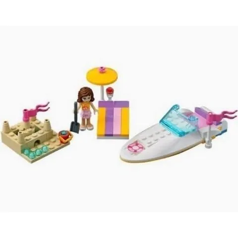Lego Friends Olivia's  Speed Boat 3937 Retired Collectible